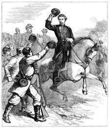 Arrival of General McClellan at Williamsburg, Virginia, 1862 (c1880). Artist: Unknown