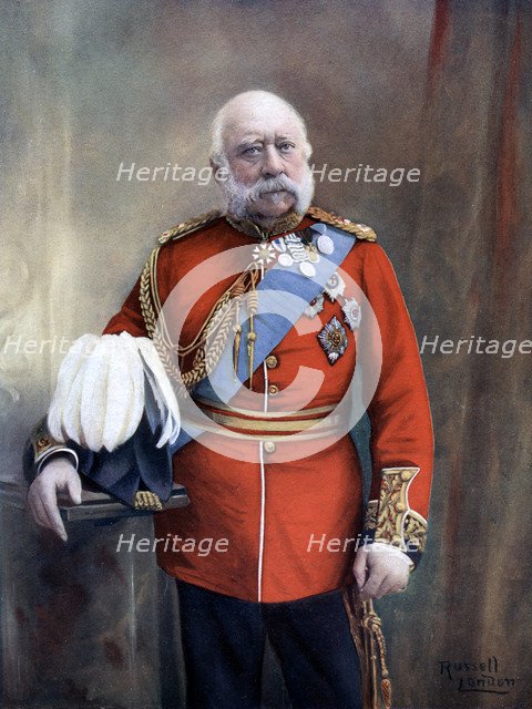 Prince George, Duke of Cambridge, member of the British royal family, late 19th-early 20th century. Artist: Russell & Sons