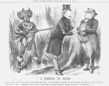 'A Friend in Need', 1873. Artist: Joseph Swain