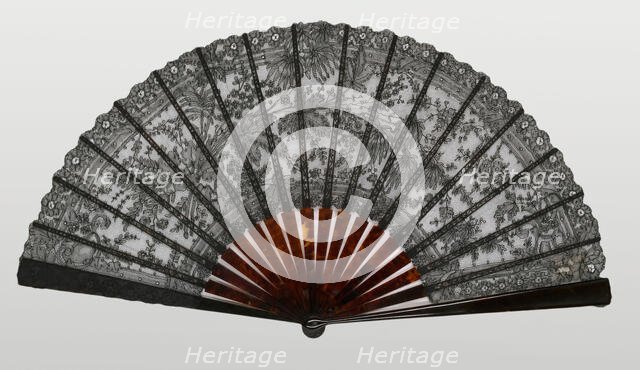 Fan, France, 1870/1890. Creator: Unknown.