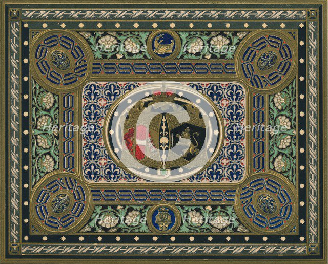 'An Album Cover by Girardet of Vienna', 1863.  Artist: Robert Dudley.