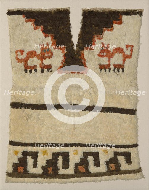 Tunic Fragment, Peru, A.D. 1470/1532. Creator: Unknown.