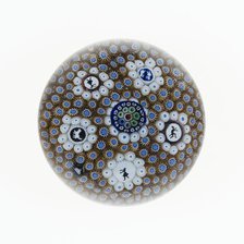 Paperweight, France, 1848. Creator: Saint-Louis Glassworks.