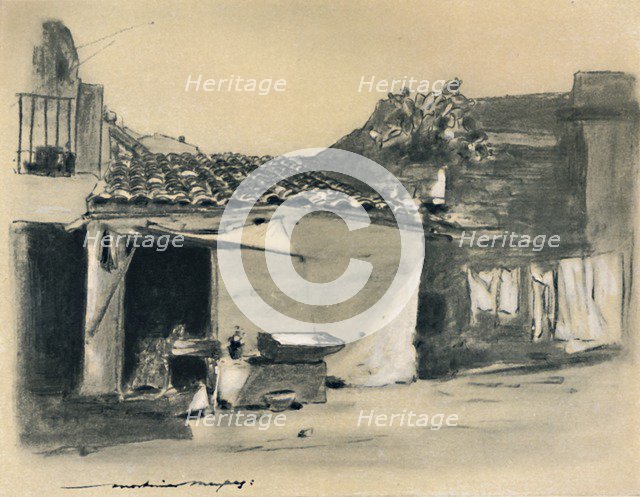 'On the Outskirts of Palermo', 1903. Artist: Mortimer L Menpes.