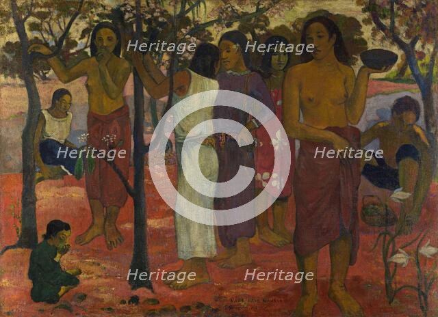 Nave Nave Mahana, 1896. Creator: Gauguin, Paul Eugéne Henri (1848-1903).
