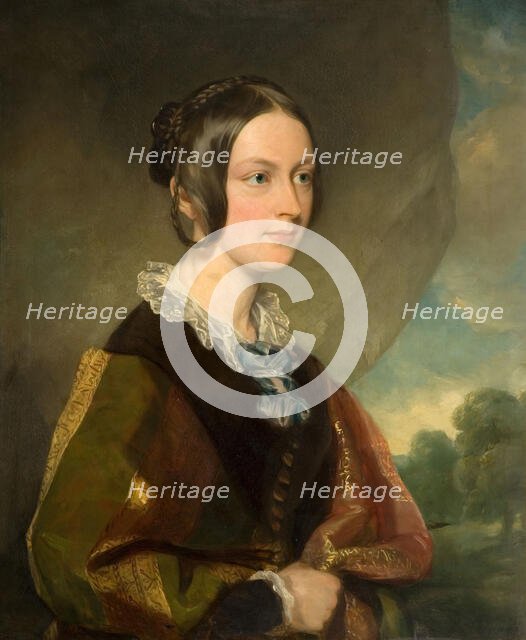 Portrait of Katherine Boulton, 1850. Creator: Francis Grant.