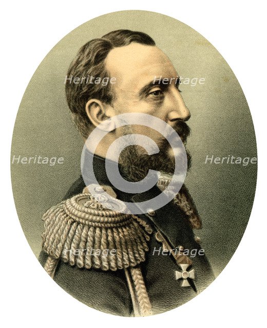 The Grand Duke Nicholas, 19th century.Artist: Cassell, Petter & Galpin