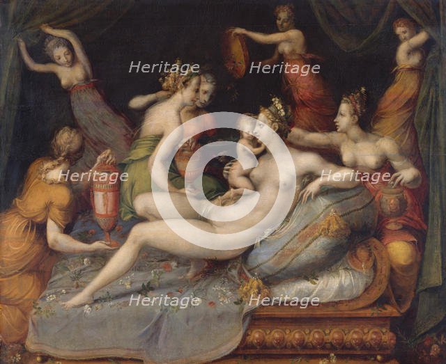 The Birth of Cupid. Creator: Master of Flora.