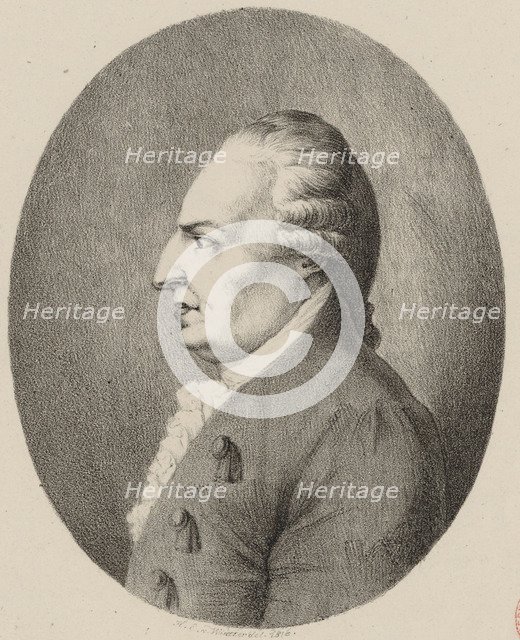 Portrait of Johann Christian Bach (1735-1782), 1816.