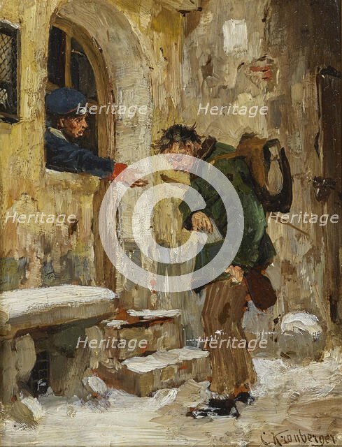 Identity card control. Creator: Kronberger, Carl (1841-1921).