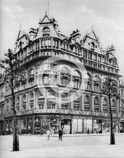 Strand building that houses the office of the Thames Conservancy, 1926-1927.Artist: McLeish