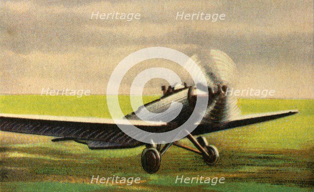 Junkers L 50 Junior plane, 1932. Creator: Unknown.