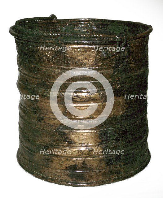 Celtic bronze vessel, 6th century BC. Artist: Unknown