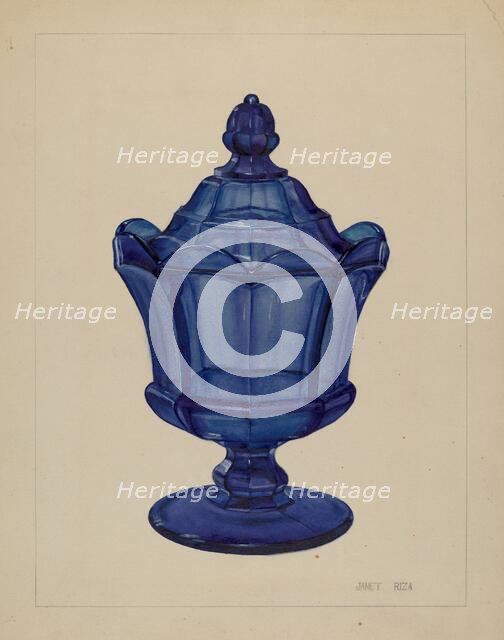 Sugar Bowl, c. 1937. Creator: Janet Riza.