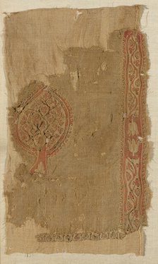 Fragment (from a Tunic), Egypt, Roman period (30 B.C.- 641 A.D.), 5th/6th century. Creator: Unknown.