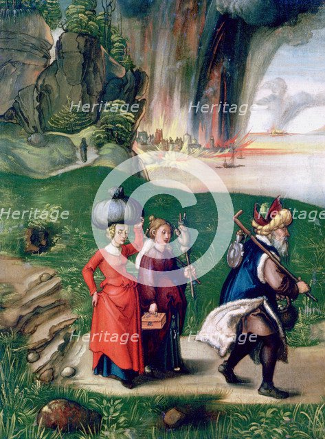 'Lot and His Daughters', 1496-1499. Artist: Albrecht Dürer