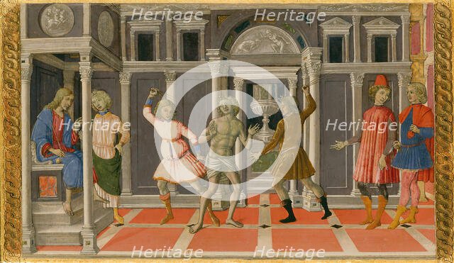 The Dream of Saint Jerome, 1476. Creator: Matteo di Giovanni.