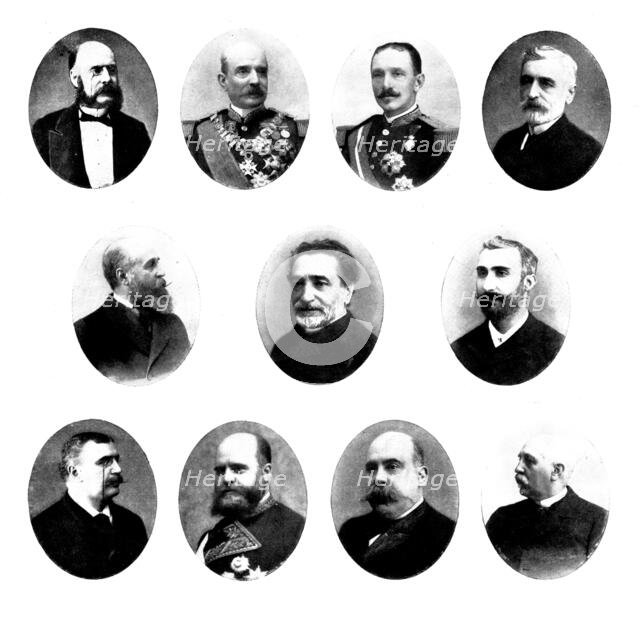 The Spanish-American Crisis: the leaders of Spanish opinion to-day, 1898. Creator: Fernando Debas.