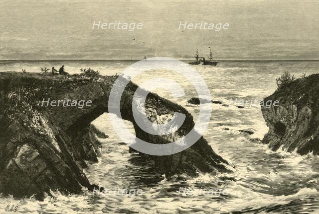 'Coast of Mendocino', 1872.  Creator: J. G. Smithwick.