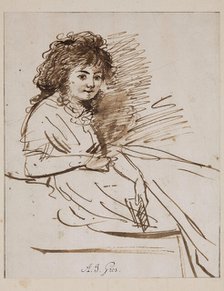 Portrait of a Woman, early 19th century. Creator: Antoine-Jean Gros.