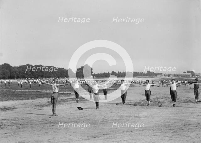 Fort Myer Officers Training Camp, 1917. Creator: Harris & Ewing.