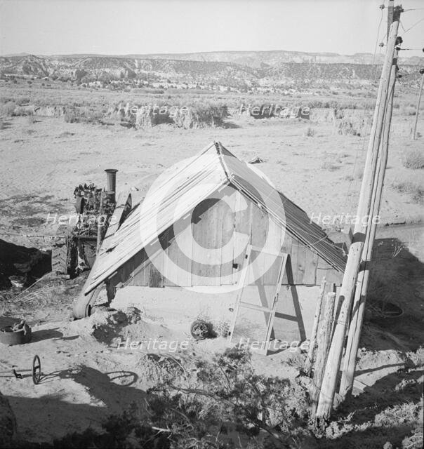 Power station, Escalante, Utah, 1936. Creator: Dorothea Lange.