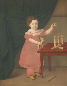 Portrait of a child, 1822. Creator: Johan Anton Bech.
