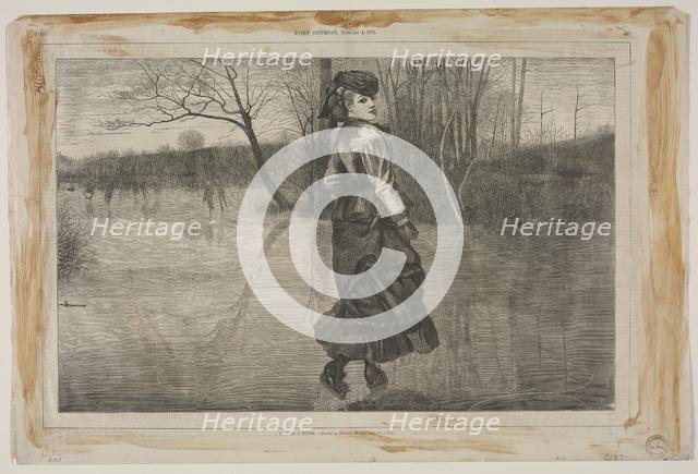 Cutting a Figure, 1871. Creator: Winslow Homer (American, 1836-1910).