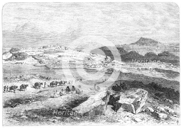 The British Expedition to Abyssinia: the intrenched position of Adigerat, 1868. Creator: Unknown.