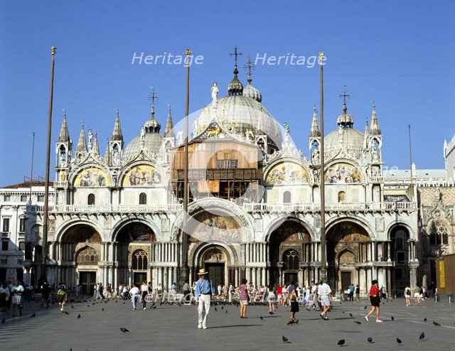 St Mark's Basilica, Venice, Italy.