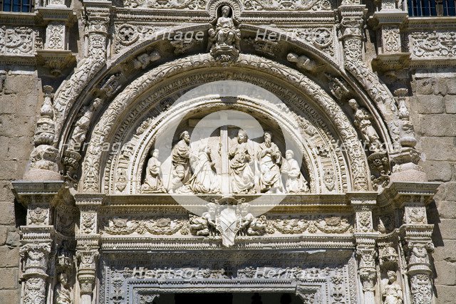 Archivolt, Holy Cross Museum (Museo Santa Cruz), Toledo, Spain, 2007. Artist: Samuel Magal