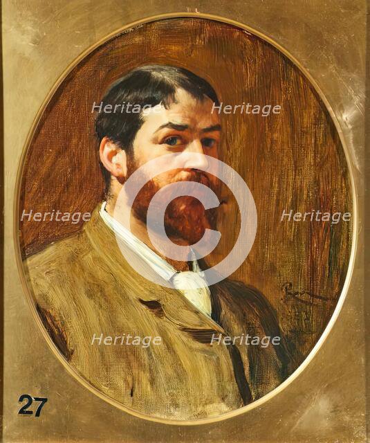 Robert Walker Macbeth, Self Portrait, 1883. Creator: Robert Macbeth Walker.