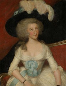 Mrs. F.A. Mallard, probably 1780s. Creator: Unknown.