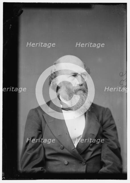 Justice Stephen Field, Supreme Court, between 1870 and 1880. Creator: Unknown.