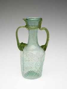 Double-Handled Bottle, 6th century. Creator: Unknown.