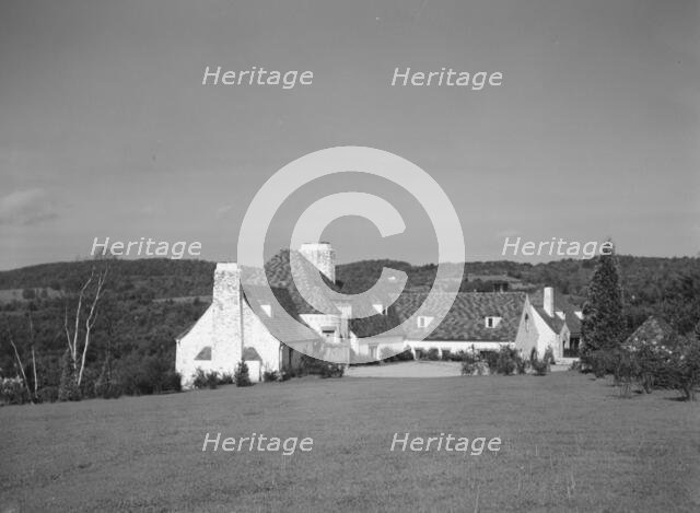 Residence of Thomas E. Martson, 1932. Creator: Arnold Genthe.