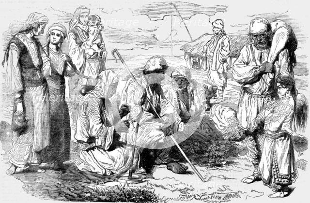 'Group of Bulgarians; Daunbian Principalities 1854', 1854. Creator: Unknown.