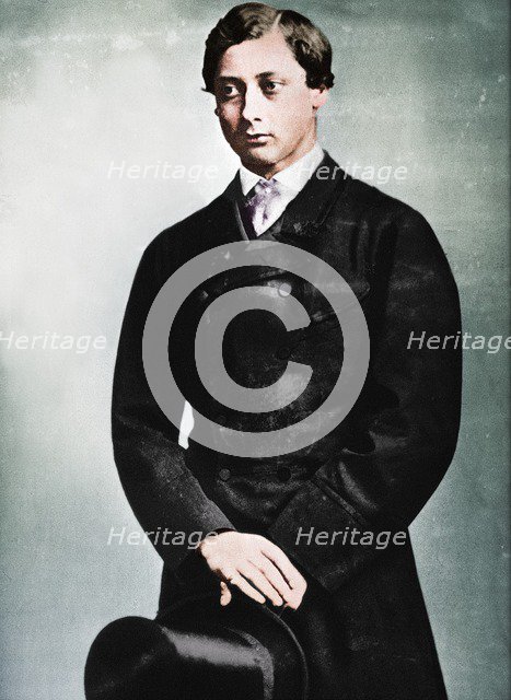 'Edward VII as Prince of Wales, New York,1860', 1860, (1939). Artist: Mathew Brady.