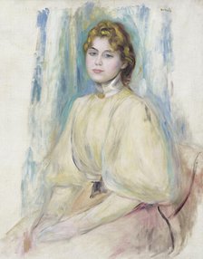 Portrait de Mademoiselle Yvonne Lerolle, c1894. Creator: Renoir, Pierre Auguste (1841-1919).