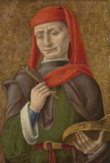 Saint Damian (or Cosmas), 1465-1480. Creator: Bartolomeo Vivarini.