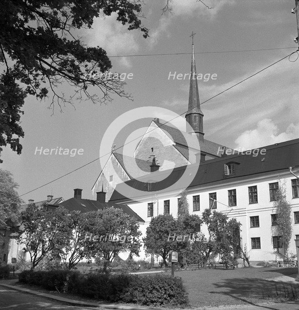 Vadstena Abbey, Sweden, 1951. Artist: Torkel Lindeberg