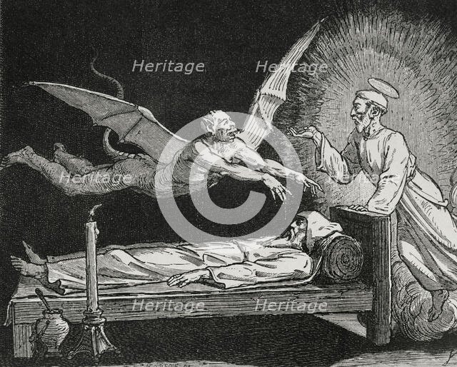 The Divine Comedy, (1307-1321): Inferno (Hell), 1888. Creator: Jean Edouard Dargent.