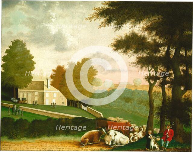 The Grave of William Penn, c. 1847/1848. Creator: Edward Hicks.