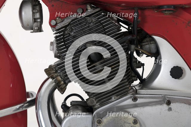 1967 Honda C77 motorcycle. Creator: Unknown.