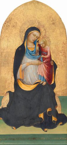 Madonna and Child, 1413. Creator: Lorenzo Monaco.