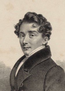 Portrait of the ballet dancer Jean-François Coulon (1764-1836), 1825.