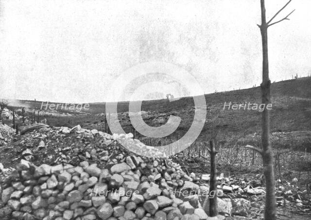 'L'effort allemand sur Souville; A Thiamont: au Nord de l'ouvrage de ce nom..., 1916 (1924) Creator: Unknown.