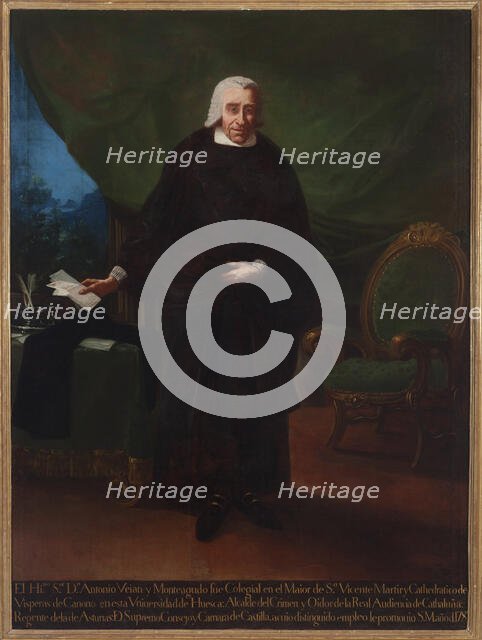 Portrait of Antonio Veyán y Monteagudo, 1782. Creator: Goya, Francisco, de (1746-1828).