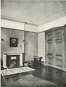 'Contrasted Interiors: Regency - Mecklenburgh Square, Bloomsbury', (1938). Artist: Unknown.