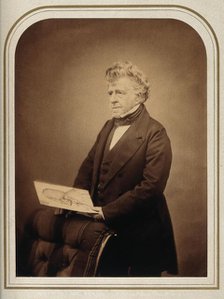 Richard Bright, c1850s. Creator: Maull & Polyblank.